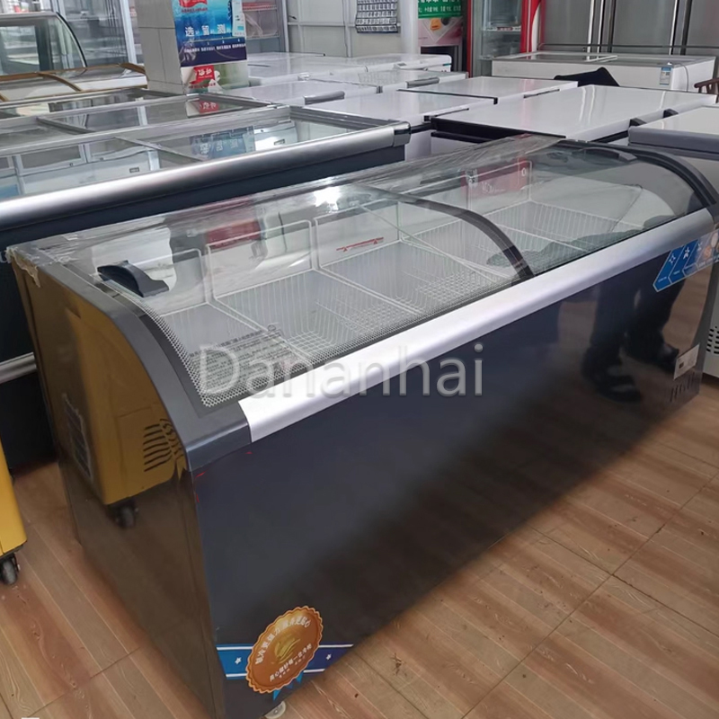 슈퍼마켓용 이동식 냉동 보관대, 냉동육 및 해산물 전시 - Commercial Chest Freezer 리뷰 및 가격
