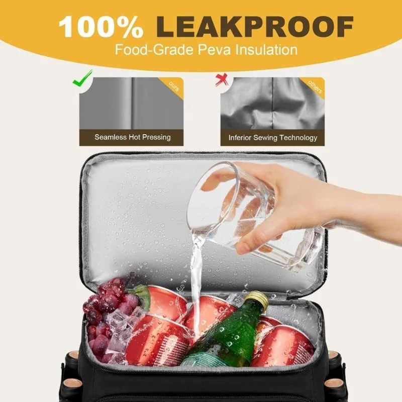 확장 가능한 이중 데크가 있는 쿨러 백팩, 48개의 캔 - Commercial Chest Freezer 리뷰 및 가격