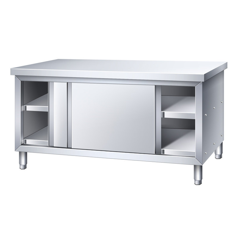 304 주방 조리대 스테인리스 스틸 워크탑 슬라이딩 도 - Commercial Kitchen Worktops 리뷰 및 가격