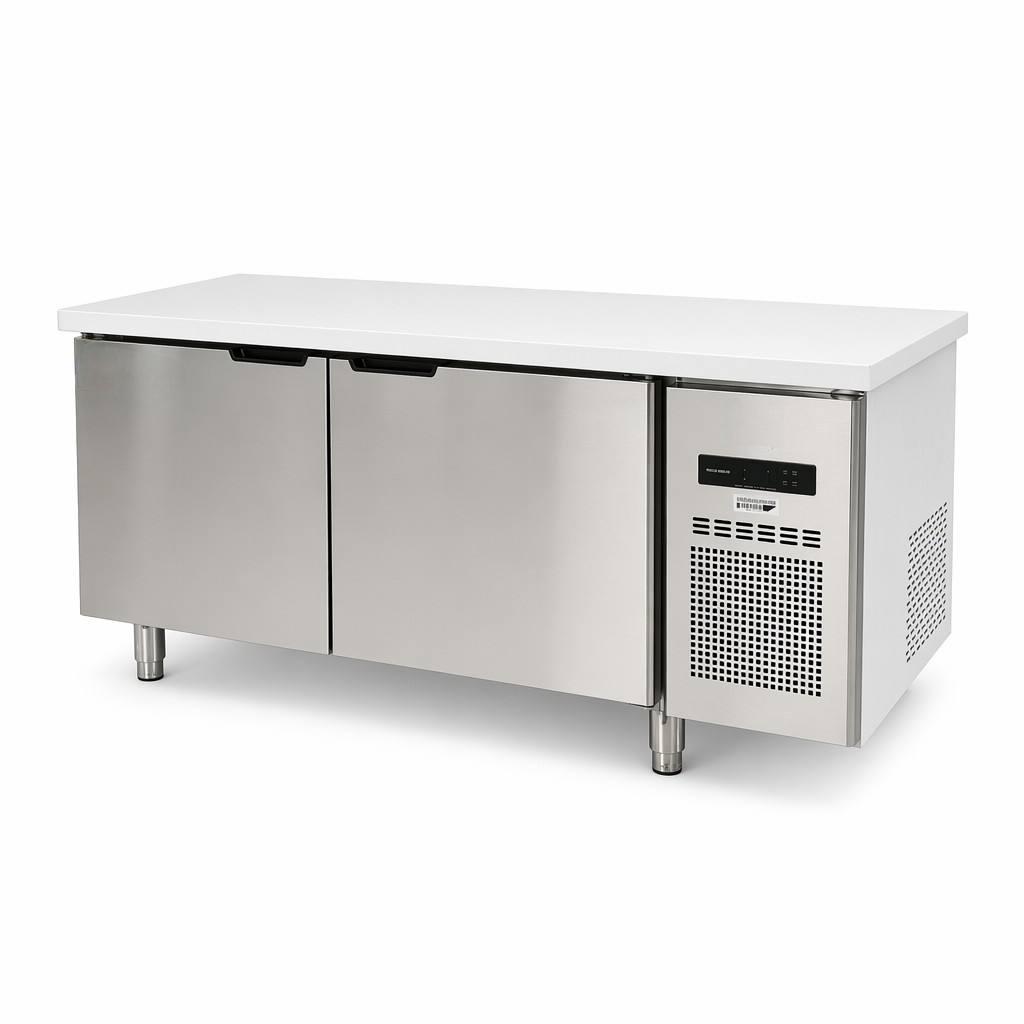 냉장 기능이 있는 스테인리스 스틸 상업용 주방 작업대, - Commercial Kitchen Worktops 리뷰 및 가격